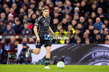 2024-03-14 - Ajax defender Borna Sosa during the UEFA Europa Conference League, Round of 16, 2nd leg football match between Aston Villa and Ajax on 14 March 2024 at Villa Park in Birmingham, England - FOOTBALL - CONFERENCE LEAGUE - ASTON VILLA V AJAX - UEFA CONFERENCE LEAGUE - SOCCER