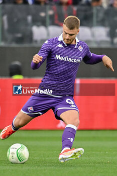 2024-04-18 - ACF Fiorentina's forward Lucas Beltran - ACF FIORENTINA VS FC VIKTORIA PLZEN - UEFA CONFERENCE LEAGUE - SOCCER