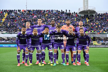 2024-04-18 - ACF Fiorentina's team line-up - ACF FIORENTINA VS FC VIKTORIA PLZEN - UEFA CONFERENCE LEAGUE - SOCCER
