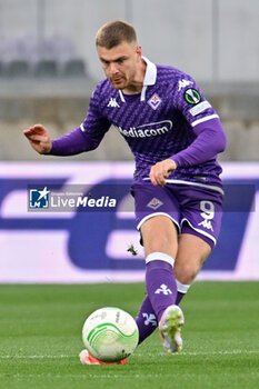 2024-04-18 - ACF Fiorentina's forward Lucas Beltran - ACF FIORENTINA VS FC VIKTORIA PLZEN - UEFA CONFERENCE LEAGUE - SOCCER