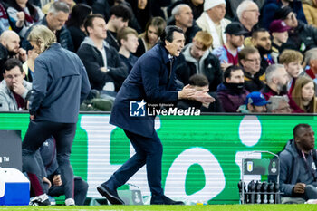 2024-04-11 - Aston Villa Manager Unai Emery during the UEFA Europa Conference League, Quarter-finals, 1st leg football match between Aston Villa and Losc Lille on 11 April 2024 at Villa Park in Birmingham, England - FOOTBALL - CONFERENCE LEAGUE - ASTON VILLA V LILLE - UEFA CONFERENCE LEAGUE - SOCCER