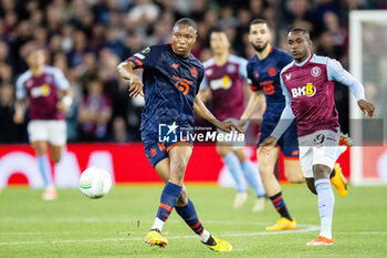 2024-04-11 - Lille defender Bafode Diakite (18) during the UEFA Europa Conference League, Quarter-finals, 1st leg football match between Aston Villa and Losc Lille on 11 April 2024 at Villa Park in Birmingham, England - FOOTBALL - CONFERENCE LEAGUE - ASTON VILLA V LILLE - UEFA CONFERENCE LEAGUE - SOCCER