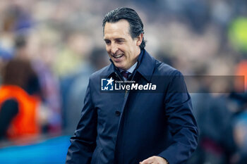 2024-04-11 - Aston Villa Manager Unai Emery during the UEFA Europa Conference League, Quarter-finals, 1st leg football match between Aston Villa and Losc Lille on 11 April 2024 at Villa Park in Birmingham, England - FOOTBALL - CONFERENCE LEAGUE - ASTON VILLA V LILLE - UEFA CONFERENCE LEAGUE - SOCCER