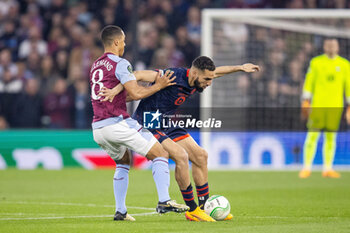 2024-04-11 - Lille midfielder Nabil Bentaleb (6) and Youri Tielemans of Aston Villa during the UEFA Europa Conference League, Quarter-finals, 1st leg football match between Aston Villa and Losc Lille on 11 April 2024 at Villa Park in Birmingham, England - FOOTBALL - CONFERENCE LEAGUE - ASTON VILLA V LILLE - UEFA CONFERENCE LEAGUE - SOCCER