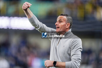 2024-04-11 - Head Coach Nicky Hayen of Club Brugge during the UEFA Europa Conference League, Quarter-finals, 1st leg football match between Club Brugge KV and PAOK Saloniki on April 11, 2024 at Jan Breydelstadion in Brugge, Belgium - FOOTBALL - CONFERENCE LEAGUE - CLUB BRUGGE V PAOK - UEFA CONFERENCE LEAGUE - SOCCER
