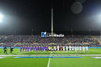 2024-05-02 - ACF Fiorentina's team line-up and Club Brugge's team line-up - ACF FIORENTINA VS CLUB BRUGGE - UEFA CONFERENCE LEAGUE - SOCCER