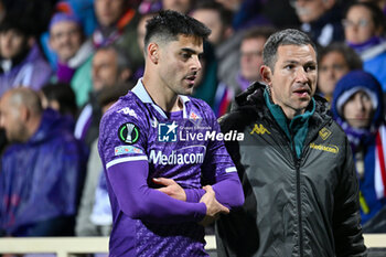 2024-05-02 - ACF Fiorentina's forward Riccardo Sottil leaves the field for injury - ACF FIORENTINA VS CLUB BRUGGE - UEFA CONFERENCE LEAGUE - SOCCER