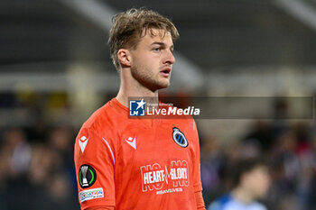 2024-05-02 - Club Brugge's goalkeeper Nordin Jackers - ACF FIORENTINA VS CLUB BRUGGE - UEFA CONFERENCE LEAGUE - SOCCER