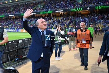 2024-05-29 - Rocco Benito Commisso President of A.C.F. Fiorentina during UEFA Europa Conference League 2024 final soccer match between Olympiacos F.C. vs. A.C.F. Fiorentina at OPAP Arena, Athens, 29th of May 2024 - FINAL - OLYMPIACOS VS ACF FIORENTINA - UEFA CONFERENCE LEAGUE - SOCCER