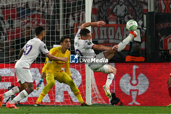 2024-05-29 - Andrea Belotti (A.C.F. Fiorentina) during UEFA Europa Conference League 2024 final soccer match between Olympiacos F.C. vs. A.C.F. Fiorentina at OPAP Arena, Athens, 29th of May 2024 - FINAL - OLYMPIACOS VS ACF FIORENTINA - UEFA CONFERENCE LEAGUE - SOCCER