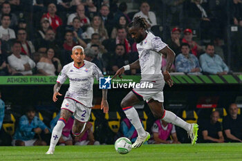 2024-05-29 - Christian Kouame (A.C.F. Fiorentina) during UEFA Europa Conference League 2024 final soccer match between Olympiacos F.C. vs. A.C.F. Fiorentina at OPAP Arena, Athens, 29th of May 2024 - FINAL - OLYMPIACOS VS ACF FIORENTINA - UEFA CONFERENCE LEAGUE - SOCCER