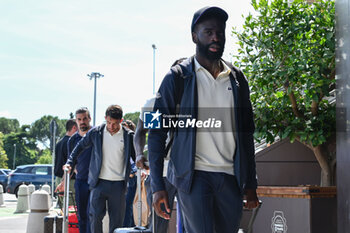 2024-05-27 - ACF Fiorentina's midfielder Jonathan Ikone arrives at the airport - DEPARTURE OF ACF FIORENTINA FOR ATHENS - UEFA CONFERENCE LEAGUE - SOCCER