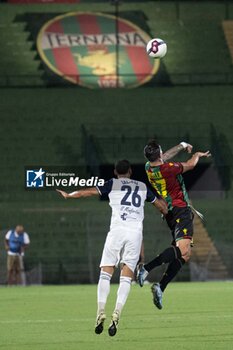 2024-08-10 - Calapai and Martella, during the Ternana vs Casertana football match, valid for the 2024-2025 Serie C Italian Cup tournament - ITALIAN FOOTBALL SERIE C COPPA ITALIA 2024-25 - TERNANA VS CASERTANA - SERIE C ITALIAN CUP - SOCCER