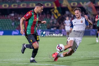 2024-08-10 - Aloi and Proia, during the Ternana vs Casertana football match, valid for the 2024-2025 Serie C Italian Cup tournament - ITALIAN FOOTBALL SERIE C COPPA ITALIA 2024-25 - TERNANA VS CASERTANA - SERIE C ITALIAN CUP - SOCCER