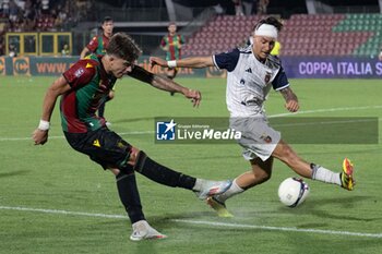 2024-08-10 - Patane and Falasca, during the Ternana vs Casertana football match, valid for the 2024-2025 Serie C Italian Cup tournament - ITALIAN FOOTBALL SERIE C COPPA ITALIA 2024-25 - TERNANA VS CASERTANA - SERIE C ITALIAN CUP - SOCCER