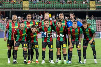 2024-08-10 - Ternana Team during the Ternana vs Casertana football match, valid for the 2024-2025 Serie C Italian Cup tournament - ITALIAN FOOTBALL SERIE C COPPA ITALIA 2024-25 - TERNANA VS CASERTANA - SERIE C ITALIAN CUP - SOCCER