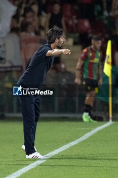 2024-08-10 - Manuel Iori, coach of Casertana, during the Ternana vs Casertana football match, valid for the 2024-2025 Serie C Italian Cup tournament - ITALIAN FOOTBALL SERIE C COPPA ITALIA 2024-25 - TERNANA VS CASERTANA - SERIE C ITALIAN CUP - SOCCER