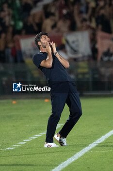 2024-08-10 - Manuel Iori, coach of Casertana, during the Ternana vs Casertana football match, valid for the 2024-2025 Serie C Italian Cup tournament - ITALIAN FOOTBALL SERIE C COPPA ITALIA 2024-25 - TERNANA VS CASERTANA - SERIE C ITALIAN CUP - SOCCER