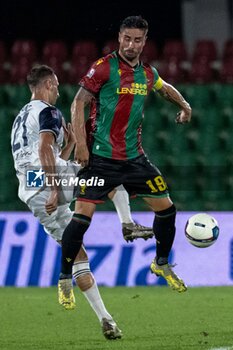 2024-08-10 - Iuliano and Capuano, during the Ternana vs Casertana football match, valid for the 2024-2025 Serie C Italian Cup tournament - ITALIAN FOOTBALL SERIE C COPPA ITALIA 2024-25 - TERNANA VS CASERTANA - SERIE C ITALIAN CUP - SOCCER