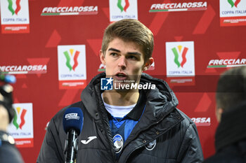 2024-01-03 - Charles De Ketelaere (Atalanta Bc) man of the match interview - ATALANTA BC VS US SASSUOLO - ITALIAN CUP - SOCCER