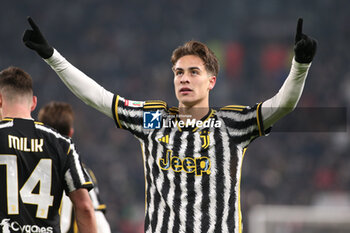 2024-01-11 - Kenan Yildiz (Juventus FC) celebrates - JUVENTUS FC VS FROSINONE CALCIO - ITALIAN CUP - SOCCER