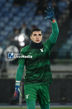 2024-01-10 - Christos Mandas of S.S. Lazio during the quarter-final of the Frecciarossa Italian Cup between S.S. Lazio vs A.S. Roma, 10 January 2024 at the Olympic Stadium in Rome. - SS LAZIO VS AS ROMA - ITALIAN CUP - SOCCER