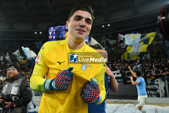 2024-01-10 - Christos Mandas of S.S. Lazio during the quarter-final of the Frecciarossa Italian Cup between S.S. Lazio vs A.S. Roma, 10 January 2024 at the Olympic Stadium in Rome. - SS LAZIO VS AS ROMA - ITALIAN CUP - SOCCER