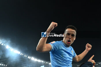 2024-01-10 - Pedro of S.S. Lazio during the quarter-final of the Frecciarossa Italian Cup between S.S. Lazio vs A.S. Roma, 10 January 2024 at the Olympic Stadium in Rome. - SS LAZIO VS AS ROMA - ITALIAN CUP - SOCCER