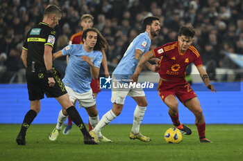 2024-01-10 - Paulo Dybala of A.S. Roma during the quarter-final of the Frecciarossa Italian Cup between S.S. Lazio vs A.S. Roma, 10 January 2024 at the Olympic Stadium in Rome. - SS LAZIO VS AS ROMA - ITALIAN CUP - SOCCER