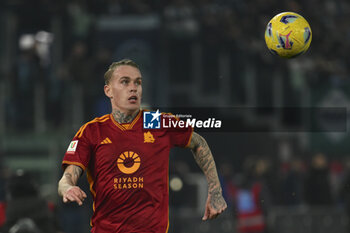 2024-01-10 - Rick Karsdorp of A.S. Roma during the quarter-final of the Frecciarossa Italian Cup between S.S. Lazio vs A.S. Roma, 10 January 2024 at the Olympic Stadium in Rome. - SS LAZIO VS AS ROMA - ITALIAN CUP - SOCCER