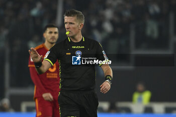 2024-01-10 - Referee Daniele Orsato during the quarter-final of the Frecciarossa Italian Cup between S.S. Lazio vs A.S. Roma, 10 January 2024 at the Olympic Stadium in Rome. - SS LAZIO VS AS ROMA - ITALIAN CUP - SOCCER