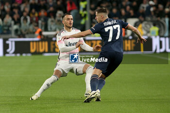 2024-04-02 - Adam Marusic (SS Lazio) vs Filip Kostic (Juventus FC) - JUVENTUS FC VS SS LAZIO - ITALIAN CUP - SOCCER