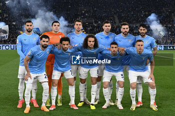 2024-04-23 - S.S. Lazio players pose for a team photo during the Frecciarossa Italian Cup Semi Final second leg between S.S. Lazio vs Juventus F.C. at the Olympic Stadium on April 23, 2024 in Rome, Italy. - SS LAZIO VS JUVENTUS FC - ITALIAN CUP - SOCCER
