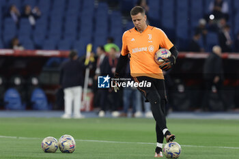 2024-05-15 - Juventus' Polish goalkeeper Wojciech Szczesny before the Italian Cup final football match between Atalanta and Juventus at Stadio Olimpico on May 15,2024 in Rome, Italy. - FINAL - JUVENTUS FC VS ATALANTA BC - ITALIAN CUP - SOCCER