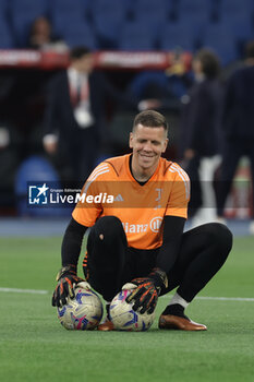 2024-05-15 - Juventus' Polish goalkeeper Wojciech Szczesny before the Italian Cup final football match between Atalanta and Juventus at Stadio Olimpico on May 15,2024 in Rome, Italy. - FINAL - JUVENTUS FC VS ATALANTA BC - ITALIAN CUP - SOCCER