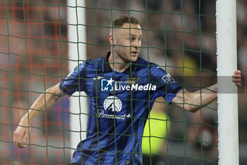 2024-05-15 - Atalanta's Dutch midfielder Teun Koopmeiners looks dejected during the Italian Cup final football match between Atalanta and Juventus at Stadio Olimpico on May 15,2024 in Rome, Italy. - FINAL - JUVENTUS FC VS ATALANTA BC - ITALIAN CUP - SOCCER