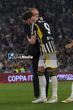 2024-05-15 - Juventus celebrate victory match during the Italian Cup final football match between Atalanta and Juventus at Stadio Olimpico on May 15,2024 in Rome, Italy. - FINAL - JUVENTUS FC VS ATALANTA BC - ITALIAN CUP - SOCCER