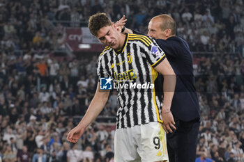 2024-05-15 - Juventus celebrate victory match during the Italian Cup final football match between Atalanta and Juventus at Stadio Olimpico on May 15,2024 in Rome, Italy. - FINAL - JUVENTUS FC VS ATALANTA BC - ITALIAN CUP - SOCCER