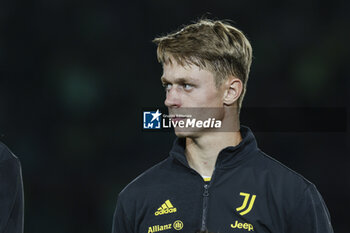 2024-05-15 - Juventus' Italian midfielder Hans Nicolussi Caviglia looks during the Italian Cup final football match between Atalanta and Juventus at Stadio Olimpico on May 15,2024 in Rome, Italy. - FINAL - JUVENTUS FC VS ATALANTA BC - ITALIAN CUP - SOCCER