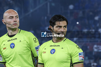 2024-05-15 - Italian Referee Fabio Maresca during the Italian Cup final football match between Atalanta and Juventus at Stadio Olimpico on May 15,2024 in Rome, Italy. - FINAL - JUVENTUS FC VS ATALANTA BC - ITALIAN CUP - SOCCER