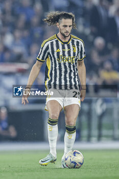 2024-05-15 - Juventus' French midfielder Adrien Rabiot controls the ball during the Italian Cup final football match between Atalanta and Juventus at Stadio Olimpico on May 15,2024 in Rome, Italy. - FINAL - JUVENTUS FC VS ATALANTA BC - ITALIAN CUP - SOCCER