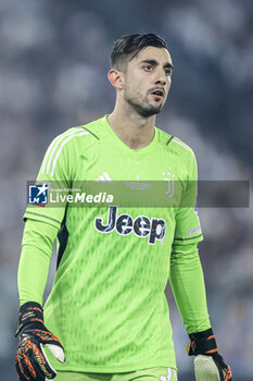 2024-05-15 - Juventus' Italian goalkeeper Mattia Perin looks during the Italian Cup final football match between Atalanta and Juventus at Stadio Olimpico on May 15,2024 in Rome, Italy. - FINAL - JUVENTUS FC VS ATALANTA BC - ITALIAN CUP - SOCCER