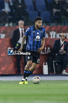 2024-05-15 - Atalanta's Brazilian midfielder Ederson controls the ball during the Italian Cup final football match between Atalanta and Juventus at Stadio Olimpico on May 15,2024 in Rome, Italy. - FINAL - JUVENTUS FC VS ATALANTA BC - ITALIAN CUP - SOCCER