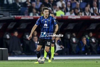 2024-05-15 - Atalanta's Albanian defender Berat Djimsiti controls the ball during the Italian Cup final football match between Atalanta and Juventus at Stadio Olimpico on May 15,2024 in Rome, Italy. - FINAL - JUVENTUS FC VS ATALANTA BC - ITALIAN CUP - SOCCER