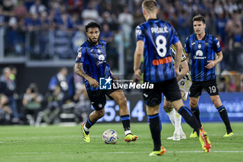 2024-05-15 - Atalanta's Brazilian midfielder Ederson controls the ball during the Italian Cup final football match between Atalanta and Juventus at Stadio Olimpico on May 15,2024 in Rome, Italy. - FINAL - JUVENTUS FC VS ATALANTA BC - ITALIAN CUP - SOCCER