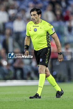 2024-05-15 - Italian Referee Fabio Maresca during the Italian Cup final football match between Atalanta and Juventus at Stadio Olimpico on May 15,2024 in Rome, Italy. - FINAL - JUVENTUS FC VS ATALANTA BC - ITALIAN CUP - SOCCER