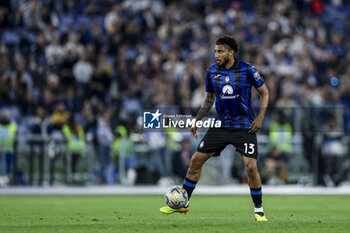 2024-05-15 - Atalanta's Brazilian midfielder Ederson controls the ball during the Italian Cup final football match between Atalanta and Juventus at Stadio Olimpico on May 15,2024 in Rome, Italy. - FINAL - JUVENTUS FC VS ATALANTA BC - ITALIAN CUP - SOCCER