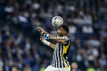 2024-05-15 - Juventus' Brazilian defender Bremer controls the ball during the Italian Cup final football match between Atalanta and Juventus at Stadio Olimpico on May 15,2024 in Rome, Italy. - FINAL - JUVENTUS FC VS ATALANTA BC - ITALIAN CUP - SOCCER