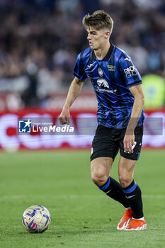 2024-05-15 - Atalanta's Belgian forward Charles De Ketelaere controls the ball during the Italian Cup final football match between Atalanta and Juventus at Stadio Olimpico on May 15,2024 in Rome, Italy. - FINAL - JUVENTUS FC VS ATALANTA BC - ITALIAN CUP - SOCCER