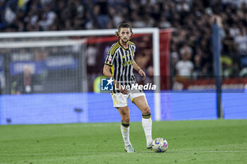 2024-05-15 - Juventus' French midfielder Adrien Rabiot controls the ball during the Italian Cup final football match between Atalanta and Juventus at Stadio Olimpico on May 15,2024 in Rome, Italy. - FINAL - JUVENTUS FC VS ATALANTA BC - ITALIAN CUP - SOCCER